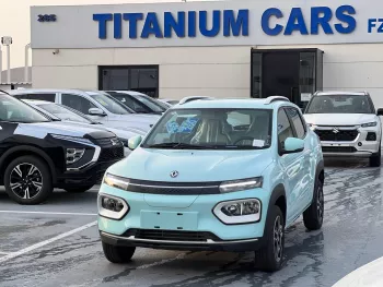 DONGFENG NANOBOX ELECTRIC CAR 2024 MODEL YEAR MINT GREEN COLOR