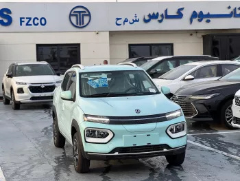 DONGFENG NANOBOX ELECTRIC CAR 2024 MODEL YEAR MINT GREEN COLOR