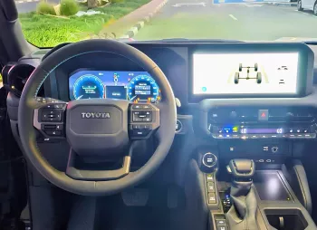 Toyota Prado VX 2.4L Petrol 2024 Model Year Black Color Exterior
