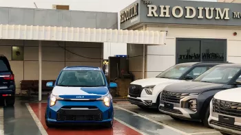 Kia Picanto 1.2L AT 2024 Model Year Blue Color Exterior