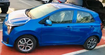 Kia Picanto 1.2L AT 2024 Model Year Blue Color Exterior