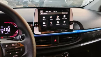 Kia Picanto 1.2L AT 2024 Model Year Blue Color Exterior