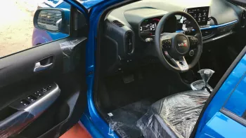 Kia Picanto 1.2L AT 2024 Model Year Blue Color Exterior