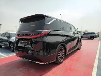 Lexus LM350h Hybrid 2.5L AWD 2024 Model Year Black Color