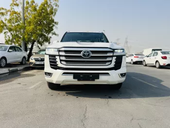 Toyota Land Cruiser ZX 2023 Model Year White Color Exterior