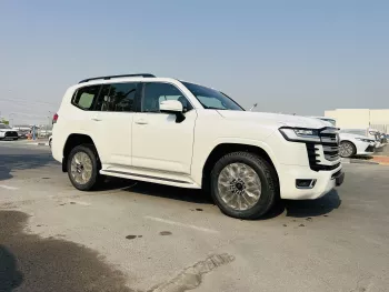 Toyota Land Cruiser ZX 2023 Model Year White Color Exterior