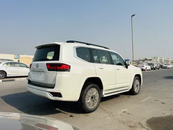 Toyota Land Cruiser ZX 2023 Model Year White Color Exterior
