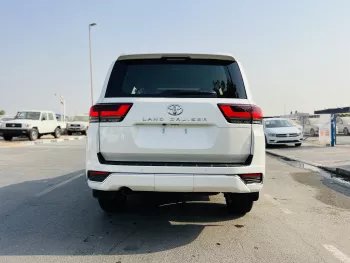 Toyota Land Cruiser ZX 2023 Model Year White Color Exterior