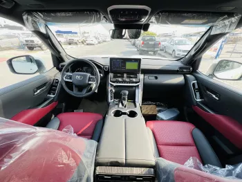 Toyota Land Cruiser ZX 2023 Model Year White Color Exterior