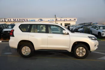 Toyota Prado 2.7L VX 2023 Model Year White Color Exterior