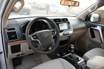 Toyota Prado 2.7L VX 2023 Model Year White Color Exterior