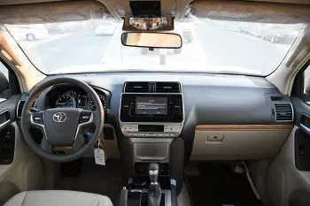 Toyota Prado 2.7L VX 2023 Model Year White Color Exterior