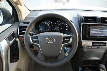 Toyota Prado 2.7L VX 2023 Model Year White Color Exterior