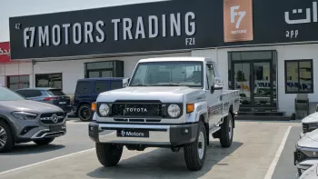 Toyota Land Cruiser Pickup 2024 Model Year Silver Color Exterior