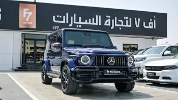 Mercedes-Benz G Class G63 AMG 2021 Model Year Blue Color Exterior