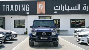 Mercedes-Benz G Class G63 AMG 2021 Model Year Blue Color Exterior