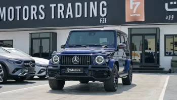 Mercedes-Benz G Class G63 AMG 2021 Model Year Blue Color Exterior
