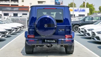 Mercedes-Benz G Class G63 AMG 2021 Model Year Blue Color Exterior