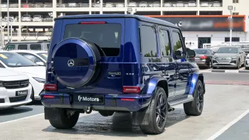 Mercedes-Benz G Class G63 AMG 2021 Model Year Blue Color Exterior