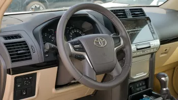 Toyota Prado TX-L 2023 Model Year Black Color Exterior Beige Interior