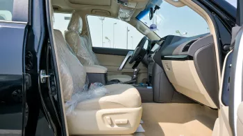 Toyota Prado TX-L 2023 Model Year Black Color Exterior Beige Interior