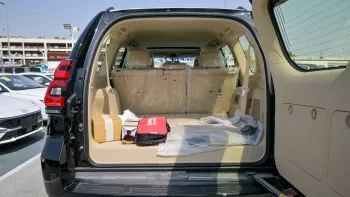 Toyota Prado TX-L 2023 Model Year Black Color Exterior Beige Interior