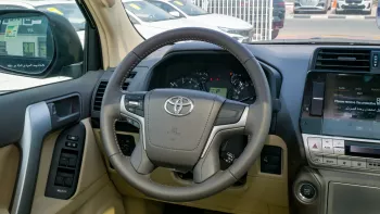 Toyota Prado TX-L 2023 Model Year Black Color Exterior Beige Interior