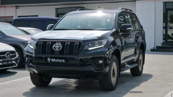 Toyota Prado TX-L 2023 Model Year Black Color Exterior Beige Interior