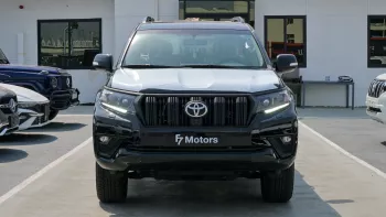 Toyota Prado TX-L 2023 Model Year Black Color Exterior Beige Interior