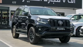 Toyota Prado TX-L 2023 Model Year Black Color Exterior Beige Interior