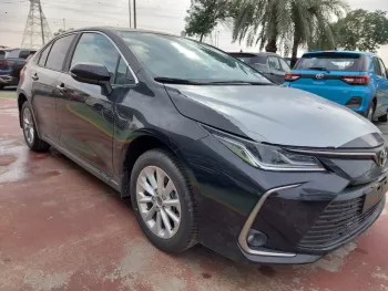 Toyota Corolla 1.6L 2022 Model Year Black Color GCC Specifications