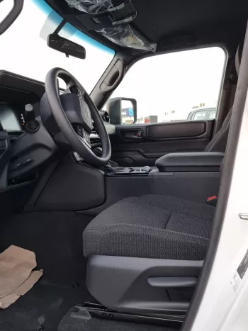 Toyota Prado 2.4L 2024 Model Year White Color Exterior