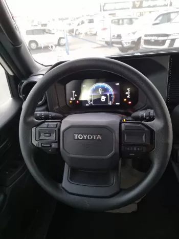 Toyota Prado 2.4L 2024 Model Year White Color Exterior