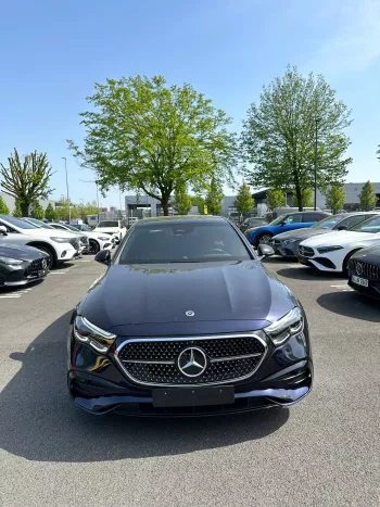 Mercedes-Benz E200 2024 Model Year Blue Color Exterior