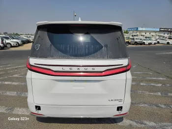 Lexus LM350h 2024 Model Year Luxury Van White Color