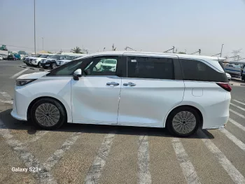 Lexus LM350h 2024 Model Year Luxury Van White Color