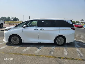 Lexus LM350h 2024 Model Year Luxury Van White Color