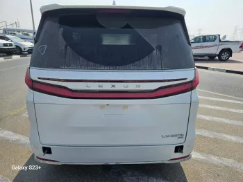 Lexus LM350h 2024 Model Year Luxury Van White Color