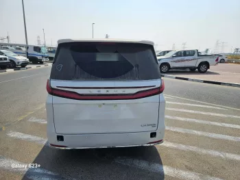 Lexus LM350h 2024 Model Year Luxury Van White Color