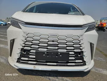 Lexus LM350h 2024 Model Year Luxury Van White Color