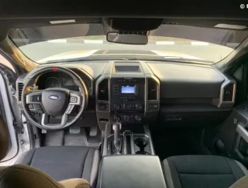 Ford F 150 Raptor 2018 Model Year White Color Exterior