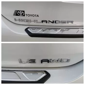 TOYOTA HIGHLANDER LE 3.5L PETROL 2022 MODEL