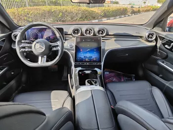 MERCEDES BENZE C260L 2023 MODEL YEAR RED COLOR EXTERIOR