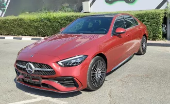 MERCEDES BENZE C260L 2023 MODEL YEAR RED COLOR EXTERIOR