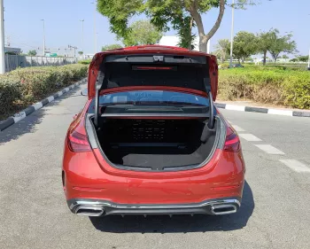 MERCEDES BENZE C260L 2023 MODEL YEAR RED COLOR EXTERIOR