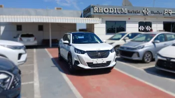Peugeot 2008 2023 Model Year White Color Exterior