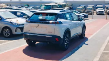 Peugeot 2008 2023 Model Year White Color Exterior