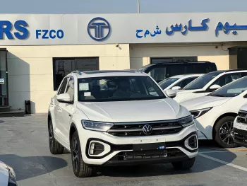 Volkswagen T-ROC 1.5L Engine 2024 Model Year White Color Exterior