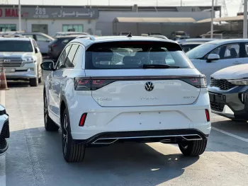 Volkswagen T-ROC 1.5L Engine 2024 Model Year White Color Exterior