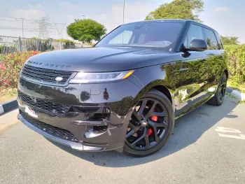 RANGE ROVER SPORT 2023 MODEL YEAR 3.0L V6 BLACK COLOR EXTERIOR